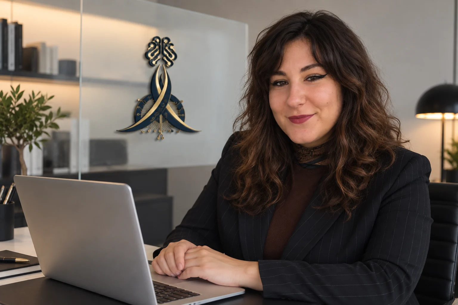 Alice Bachar, consultante et formatrice IA, fondatrice d'Apog&eacute;e IA, &agrave; son bureau &agrave; Angoul&ecirc;me